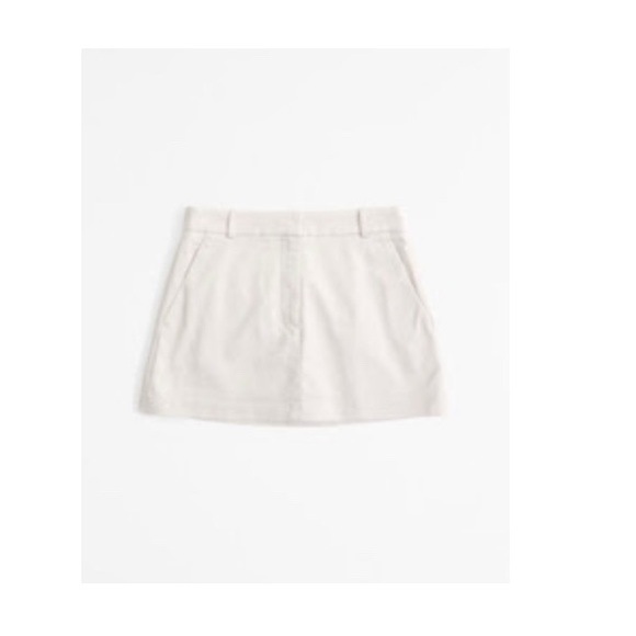 Abercrombie & Fitch Mini Skort Chino Medium Preppy - Picture 8 of 8